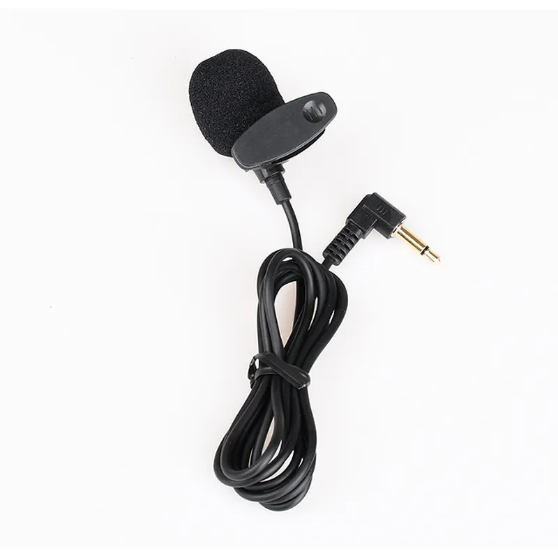 Tour guide 3.5mm plug clip microphone condenser microphone