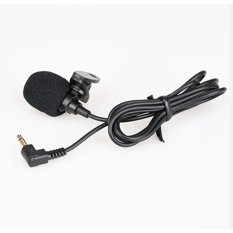 Tour guide 3.5mm plug clip microphone condenser microphone