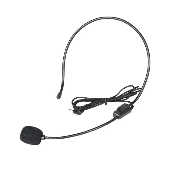 Tour guide 3.5mm plug headband microphone condenser microphone