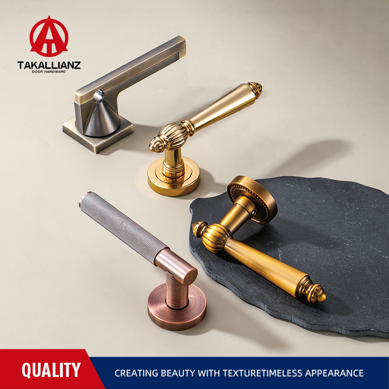 door handles with Roses