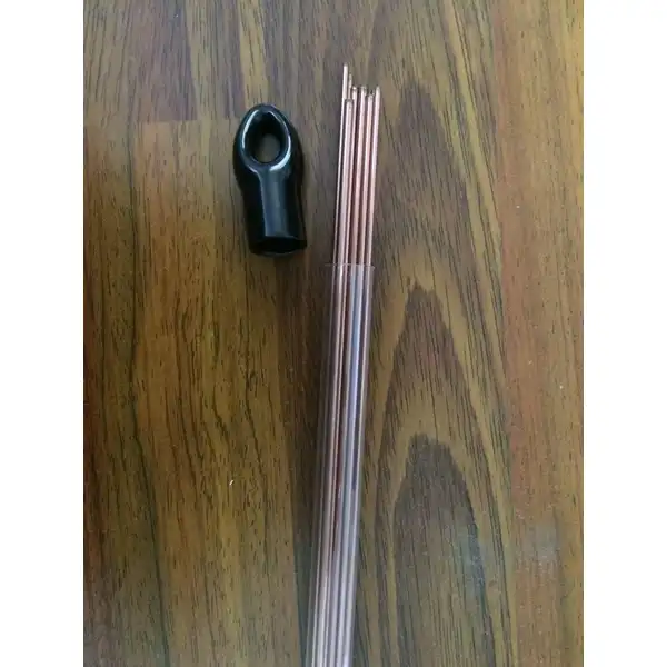 Clear tubes for electrodes & tig rods & brazing rods 