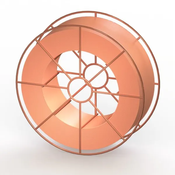 Cesta de bobinas de metal bs300 para alambres de soldadura de 15 kg.  