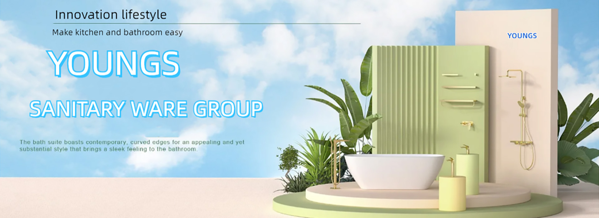 OEM high end quality Youngssanitaryware,kitchen, bathroom,faucets,basinmixer,bathfitting，wholesale supplier from China 