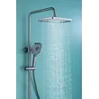 Brass shower head set Separate simple bath bath mixing valve Bath gun Grey hotel bath faucet
