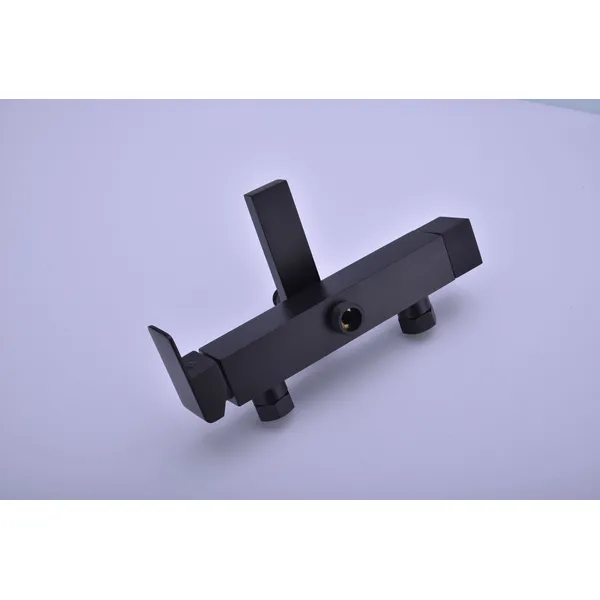 Brass shower head set Separate simple bath bath mixing valve Bath gun Grey hotel bath faucet