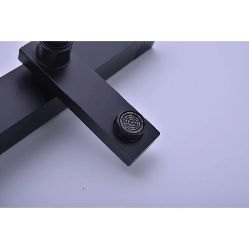 Brass shower head set Separate simple bath bath mixing valve Bath gun Grey hotel bath faucet