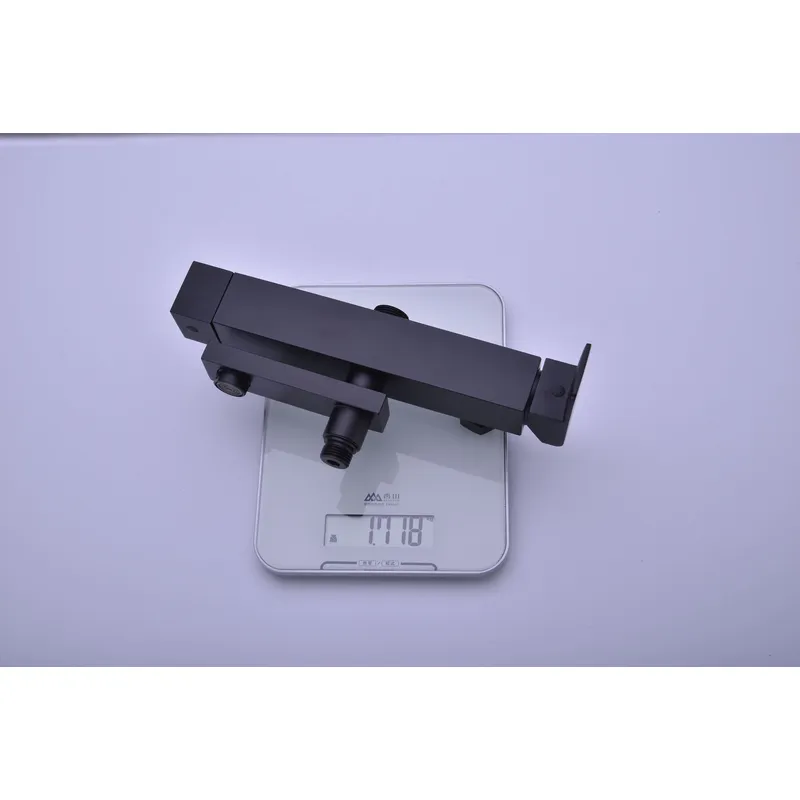 Brass shower head set Separate simple bath bath mixing valve Bath gun Grey hotel bath faucet