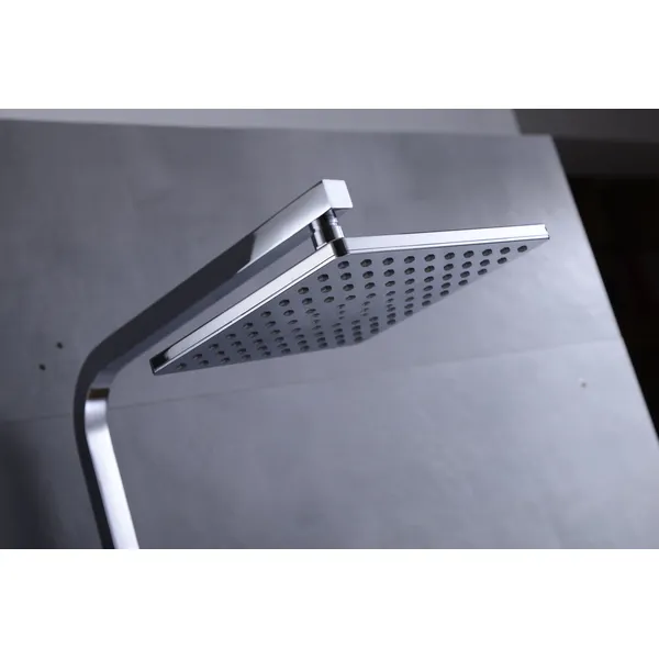 Brass shower head set Separate simple bath bath mixing valve Bath gun Grey hotel bath faucet