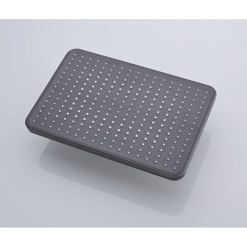 Brass shower head set Separate simple bath bath mixing valve Bath gun Grey hotel bath faucet