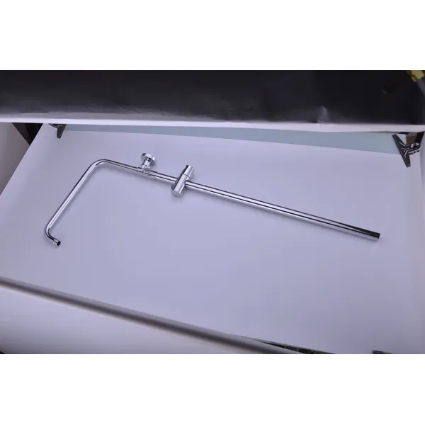 Brass shower head set Separate simple bath bath mixing valve Bath gun Grey hotel bath faucet