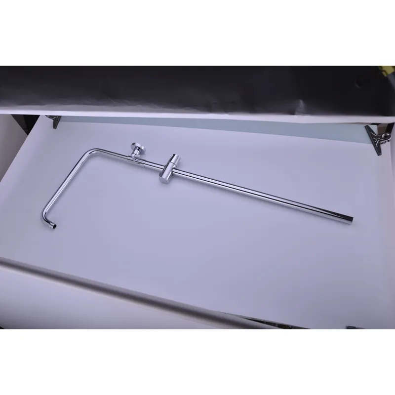 Brass shower head set Separate simple bath bath mixing valve Bath gun Grey hotel bath faucet