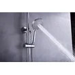 Brass shower head set Separate simple bath bath mixing valve Bath gun Grey hotel bath faucet