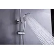 Brass shower head set Separate simple bath bath mixing valve Bath gun Grey hotel bath faucet