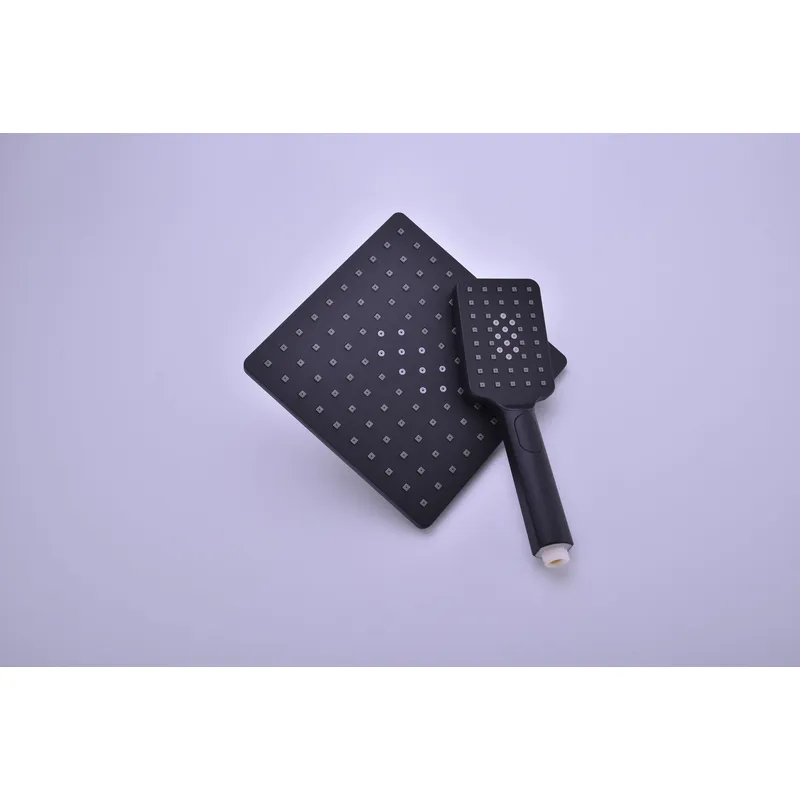 Brass shower head set Separate simple bath bath mixing valve Bath gun Grey hotel bath faucet