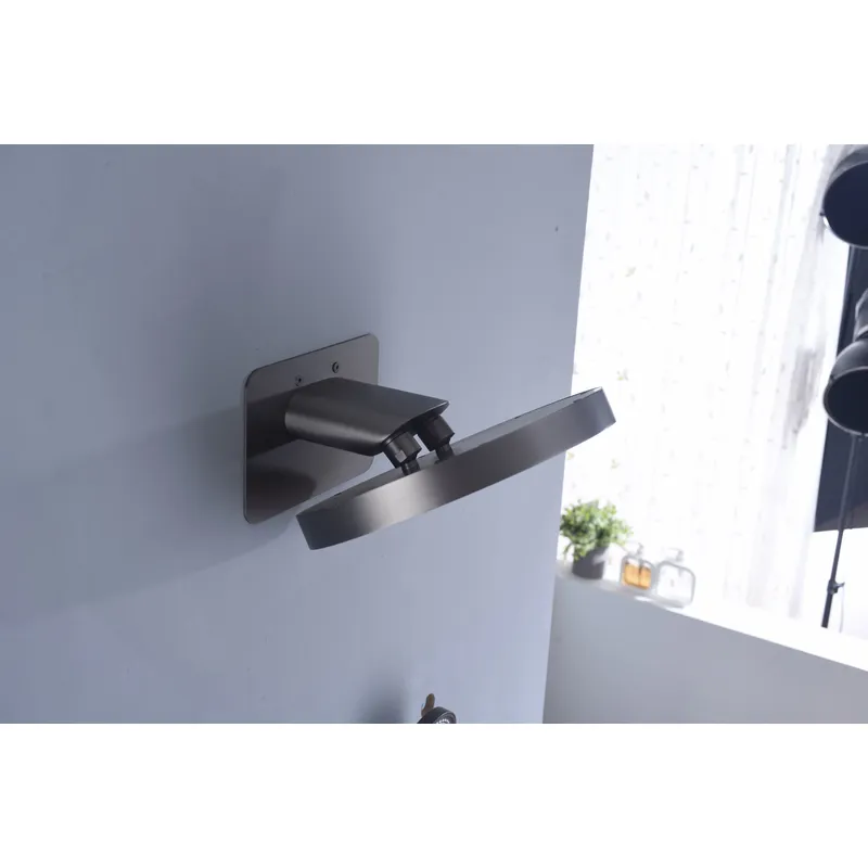 Brass shower head set Separate simple bath bath mixing valve Bath gun Grey hotel bath faucet