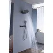 Brass shower head set Separate simple bath bath mixing valve Bath gun Grey hotel bath faucet