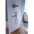 Brass shower head set Separate simple bath bath mixing valve Bath gun Grey hotel bath faucet