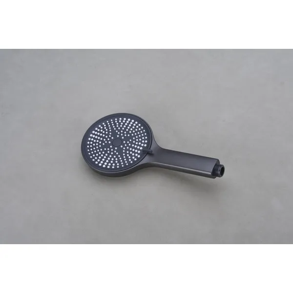 Brass shower head set Separate simple bath bath mixing valve Bath gun Grey hotel bath faucet