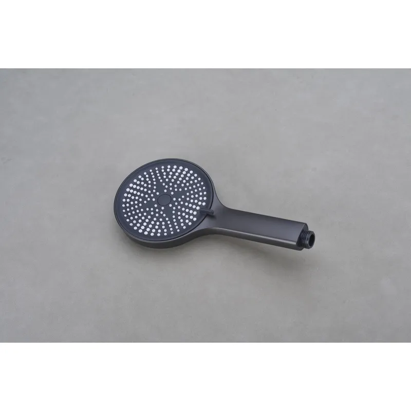 Brass shower head set Separate simple bath bath mixing valve Bath gun Grey hotel bath faucet