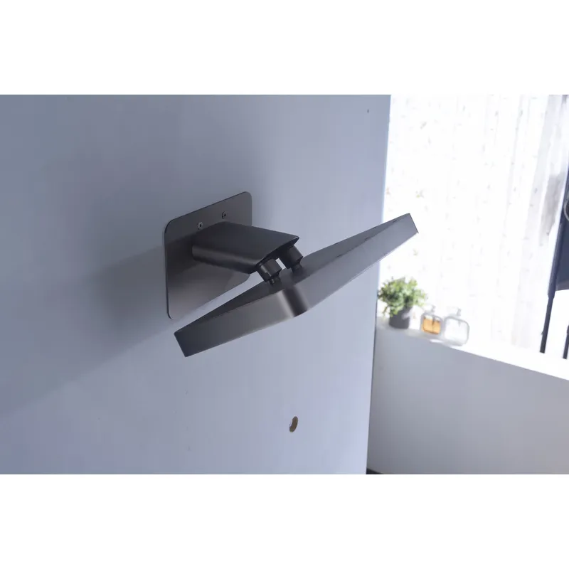 Brass shower head set Separate simple bath bath mixing valve Bath gun Grey hotel bath faucet