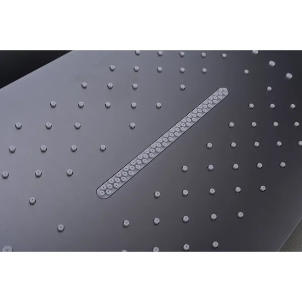 Brass shower head set Separate simple bath bath mixing valve Bath gun Grey hotel bath faucet