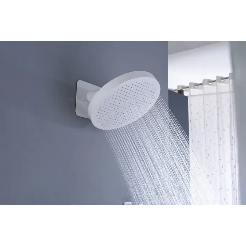 Brass shower head set Separate simple bath bath mixing valve Bath gun Grey hotel bath faucet 