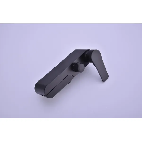 Brass shower head set Separate simple bath bath mixing valve Bath gun Grey hotel bath faucet