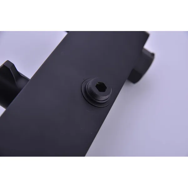 Brass shower head set Separate simple bath bath mixing valve Bath gun Grey hotel bath faucet