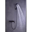 Brass shower head set Separate simple bath bath mixing valve Bath gun Grey hotel bath faucet