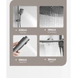 Brass shower head set Bath Taps Faucets Mixer Bathroom Shower Set 