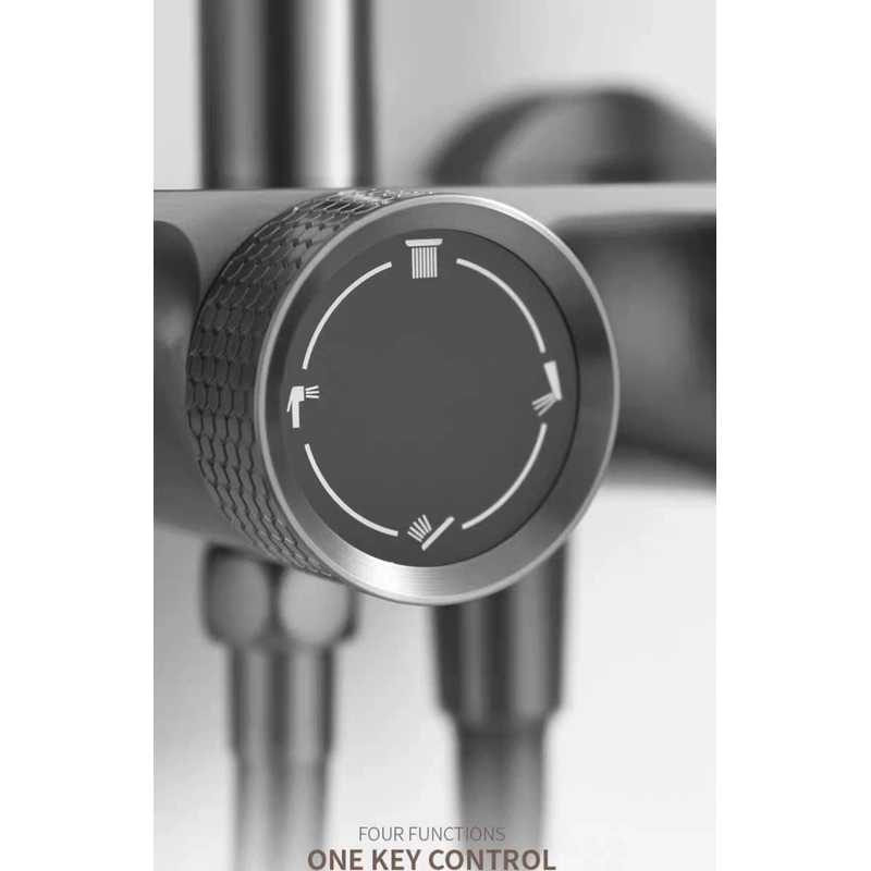 Brass shower head set Bath Taps Faucets Mixer Bathroom Shower Set 