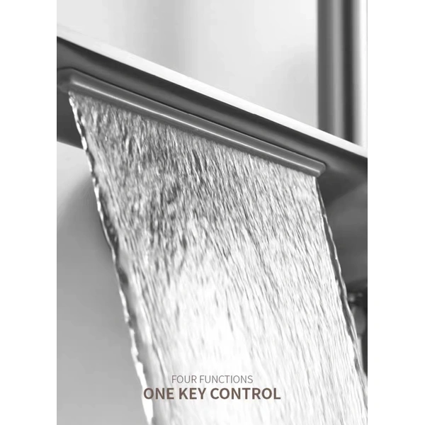 Brass shower head set Bath Taps Faucets Mixer Bathroom Shower Set 