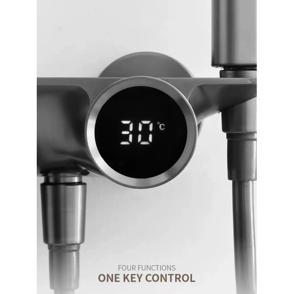 Brass shower head set Bath Taps Faucets Mixer Bathroom Shower Set 