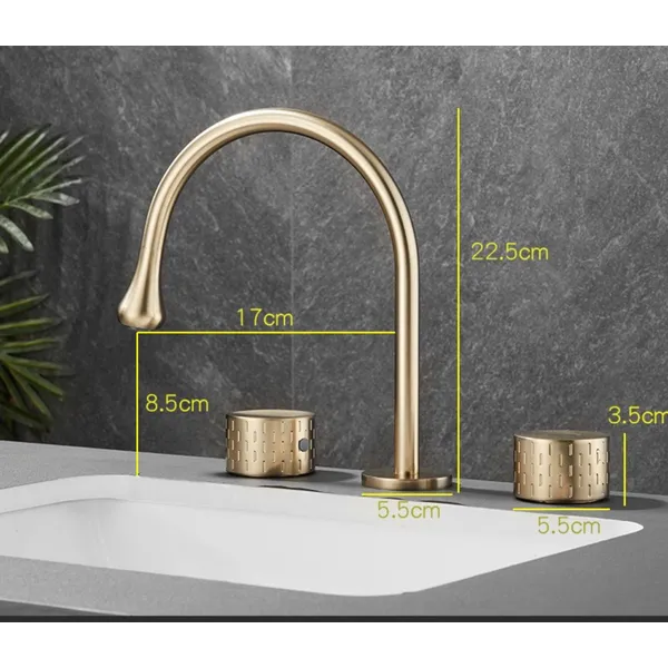 Deck Mounted Basin Mixers sanitaryware Water Mixer Tap basin mixer 