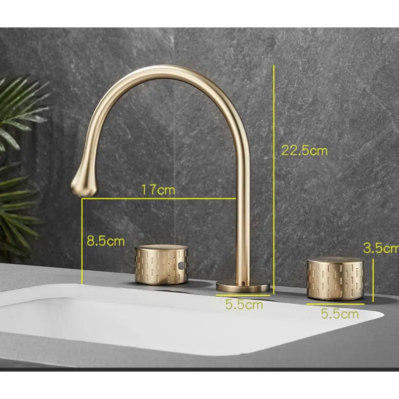 Deck Mounted Basin Mixers sanitaryware Water Mixer Tap basin mixer 