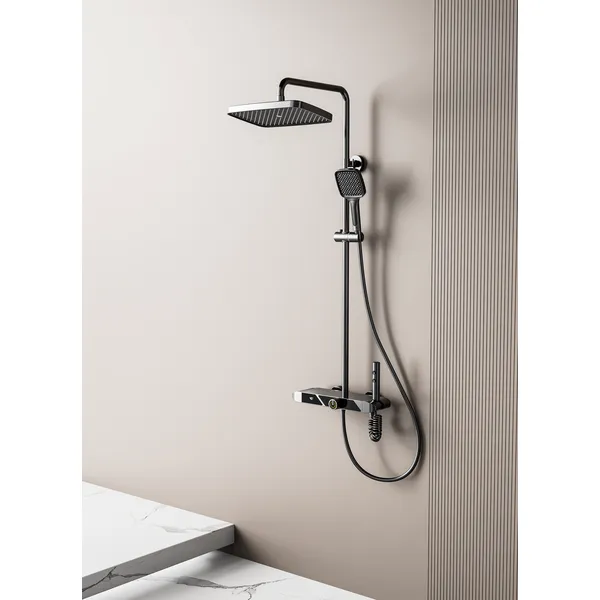 Bathroom shower Faucets basin MixerShower Set  Shower  thermostant