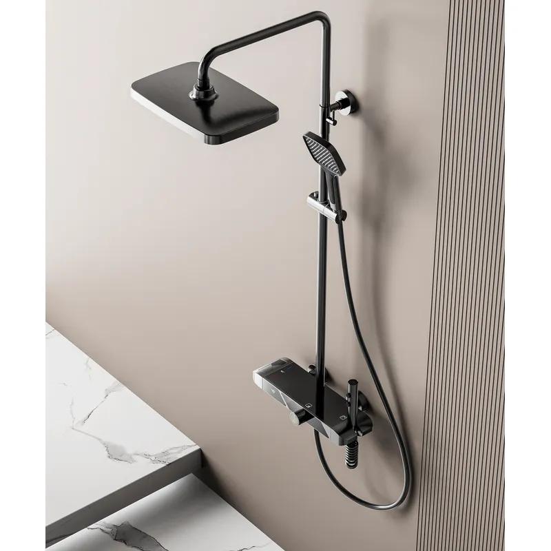  Bathroom shower Faucets basin MixerShower Set  Shower  thermostant