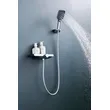 oemBrass shower head set Separate simple bath bath mixing valve Bath gun Grey hotel bath faucet