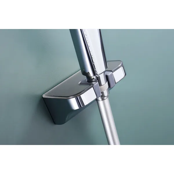 oemBrass shower head set Separate simple bath bath mixing valve Bath gun Grey hotel bath faucet