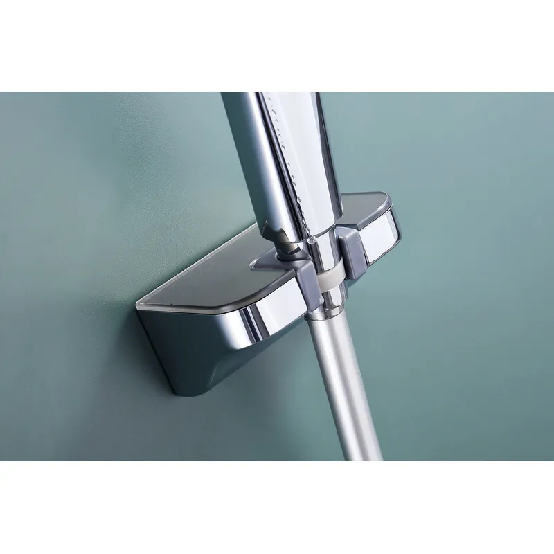 oemBrass shower head set Separate simple bath bath mixing valve Bath gun Grey hotel bath faucet