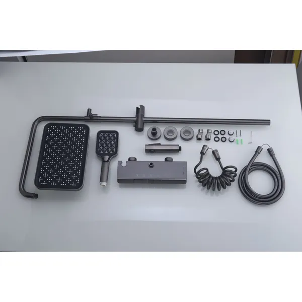  Bathroom shower Faucets basin MixerShower Set  Shower digitaldisplay