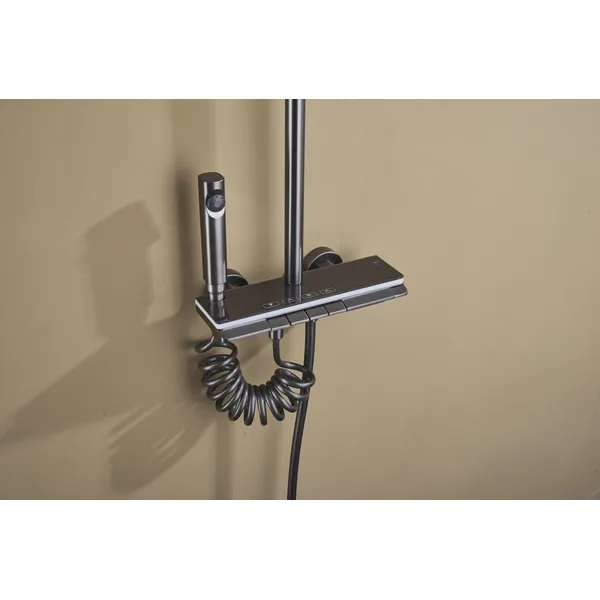  Bathroom shower Faucets basin MixerShower Set  Shower digitaldisplay