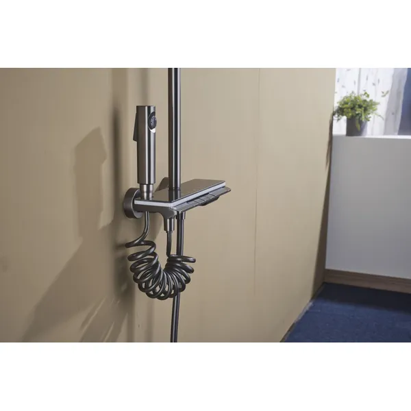  Bathroom shower Faucets basin MixerShower Set  Shower digitaldisplay