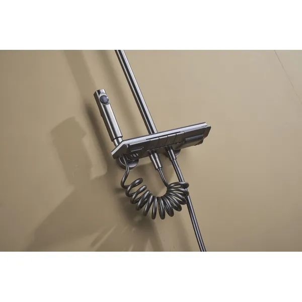  Bathroom shower Faucets basin MixerShower Set  Shower digitaldisplay