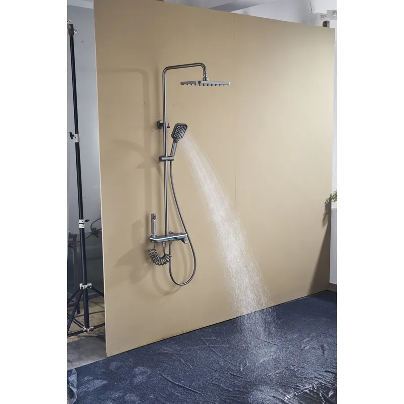  Bathroom shower Faucets basin MixerShower Set  Shower digitaldisplay