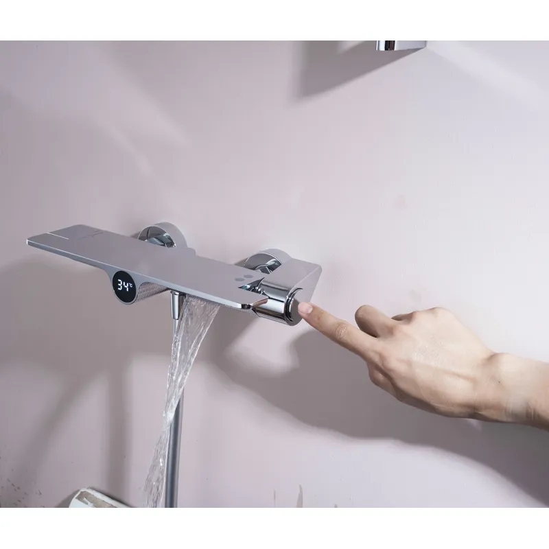 Brass shower head set bath bath mixing hotel bath faucet