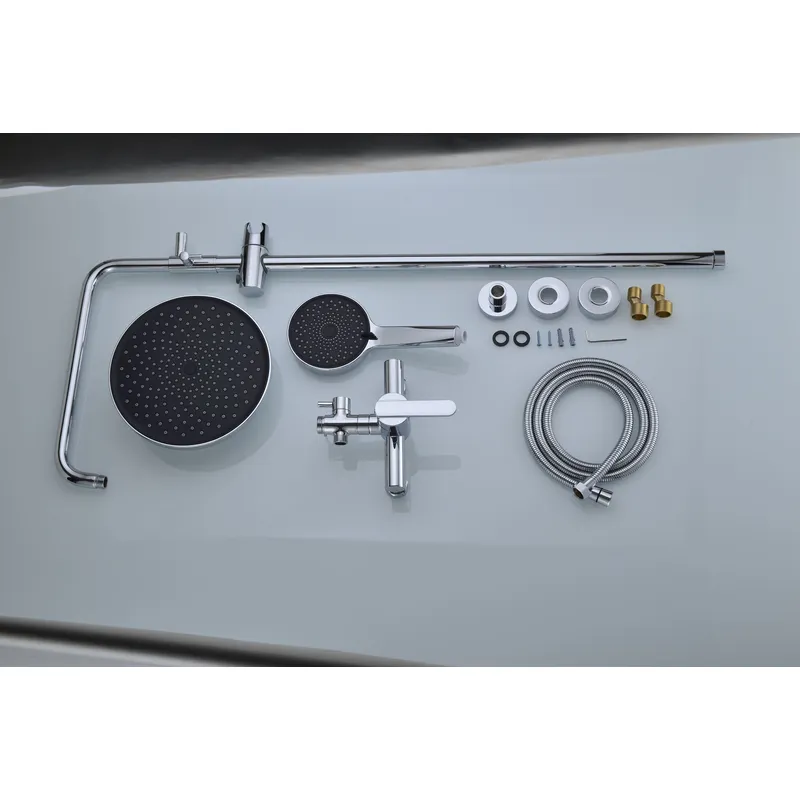 Brass shower head set bath bath mixing hotel bath faucet