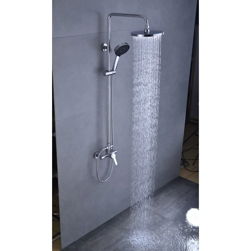 Brass shower head set bath bath mixing hotel bath faucet