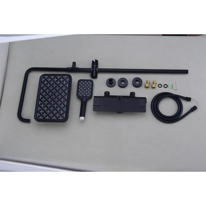 Brass shower head set bath bath mixing hotel bath faucet