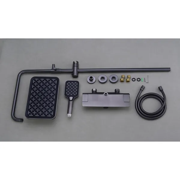 Brass shower head set bath bath mixing hotel bath faucetbathroom